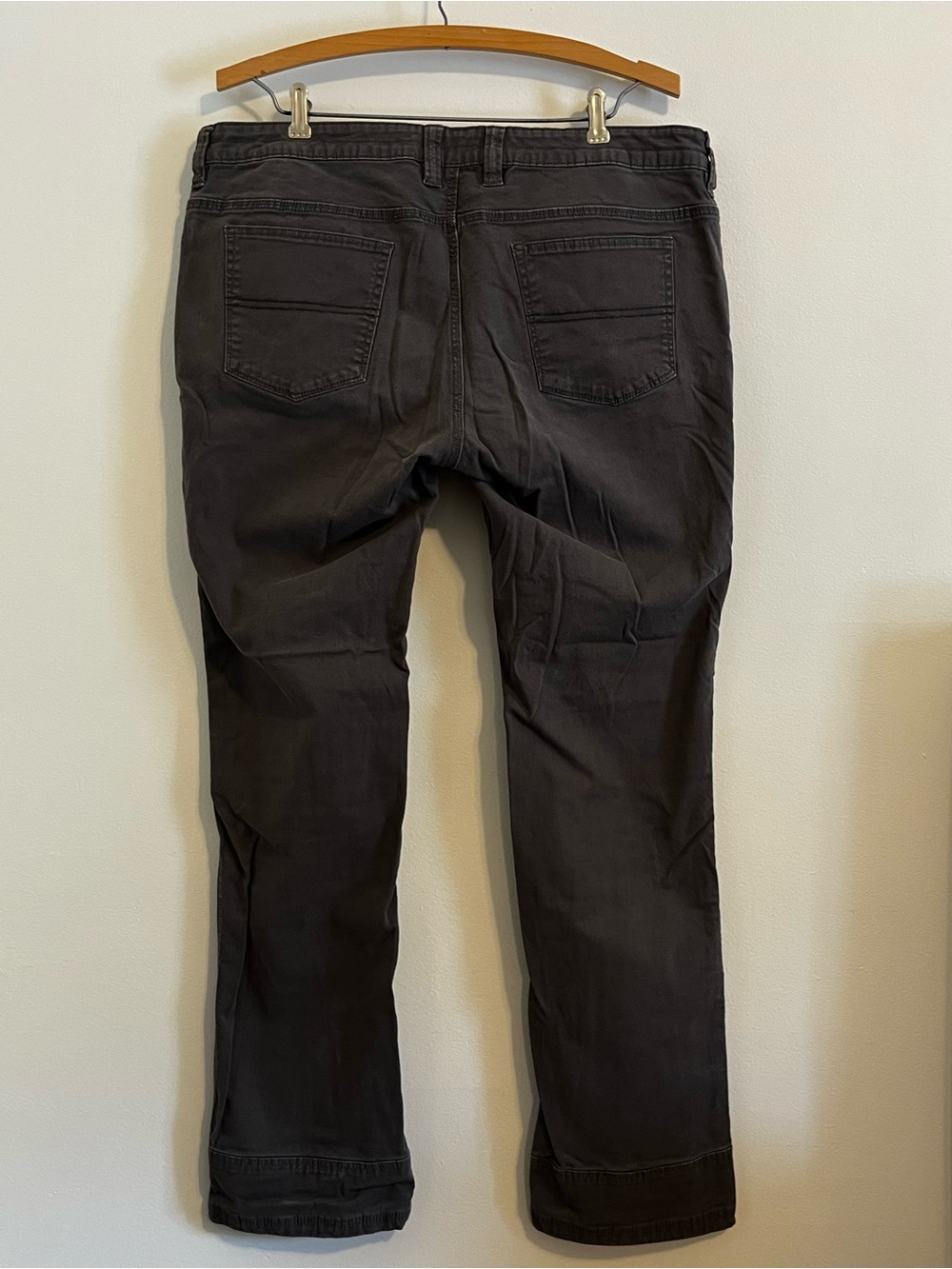 Mountain Khakis Classic Fit Mid Rise Straight Leg Stretch Pants Gray Outdoor - Picture 7 of 13